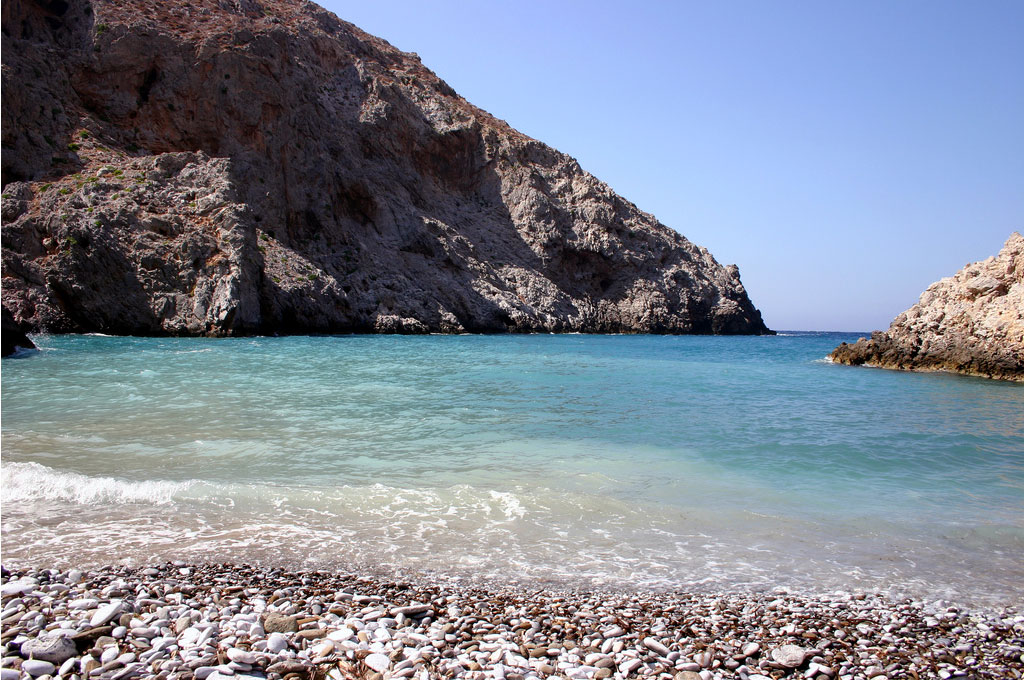 A small bay north west of Tholaria village. A fantastic beach, with parts of sand and pebbles. It can be reached in half an hour walk from Tholaria, through a rocky path, used by locals to go fishing.
Incredible wild beauty can be enjoyed at this amazin AMORGOS PHOTO GALLERY - Mikri Glyfada Beach by Petit Breton