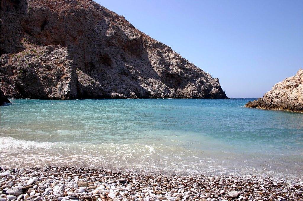 A small bay north west of Tholaria village. A fantastic beach, with parts of sand and pebbles. It can be reached in half an hour walk from Tholaria, through a rocky path, used by locals to go fishing.
Incredible wild beauty can be enjoyed at this amazin AMORGOS PHOTO GALLERY - Mikri Glyfada Beach by Petit Breton