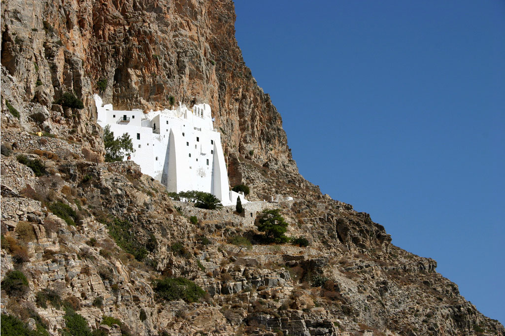 Hosoviotissa - Monastery of Panagia Hosoviotissa by Petit Breton