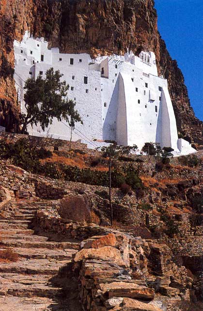  AMORGOS PHOTO GALLERY - MONASTERY OF HOZOVIOTISSA